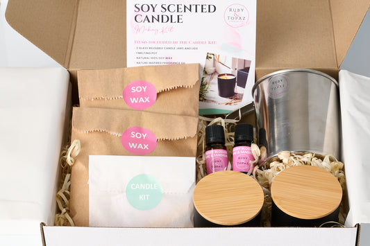 JOYFUL & RELAXING 2 SOY CANDLE MAKING KIT