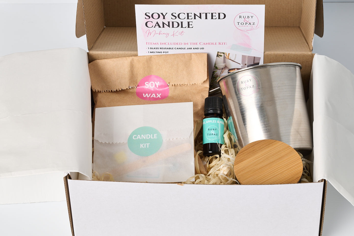 VIBRANT & FRESH 1 SOY CANDLE MAKING KIT