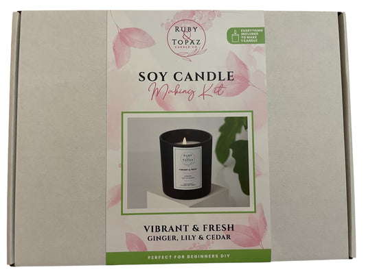 VIBRANT & FRESH 1 SOY CANDLE MAKING KIT